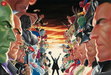 Alex Ross Comic Art Alex Ross Comic Art Absolute Justice: Battle (Larger Than Life, Deluxe)